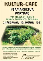 KulturCafé – Permakultur Vortrag mit Sebastian Kramer