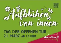 Tag der offenen Tür: Aufblühen von innen!