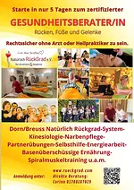 Kostenfreier Gesundheitsvortrag: Chakren & Aromaöle – im Einklang mit deiner Energie mit Marlene Renner und Katja Barth