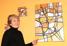 Vernissage „Abstrakt & Poesie” von Künstlerin Katharina Weisbach