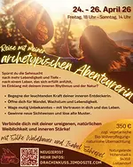 DrachinKuss-Wochenende: Reise mit meiner archetypische Abenteurerin mit Silke Waldbauer & Isabel Schrepel