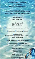 Wasser-Präsentation mit Cornelia, Mario & Dorette