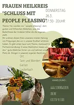 Heilkreis für Frauen „Schluss mit People pleasing” mit Sandra Schneider