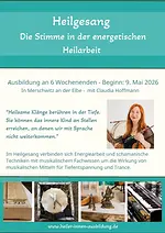 Ausbildungsbeginn Heilgesang – Die Stimme in der energetischen Heilarbeit mit Claudia Hoffmann