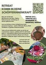 Wonne Weiber Wochenende „Komm in Deine weibliche Schöpferinnenkraft” mit Sandra Schneider