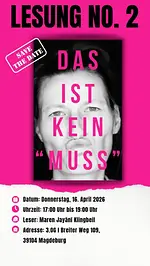 Lesung Nr. 2 „Das ist kein Muss” von Maren Jayānī Klingbeil