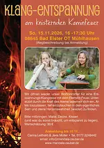 Klang-Entspannung am knisternden Kaminfeuer mit Carina Leithold & Jens Müller