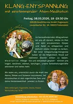 Klang-Entspannung mit einstimmender Atem-Meditation mit Carina Leithold & Jens Müller