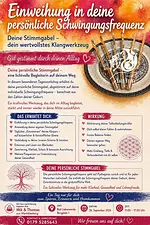 Einweihung in die persönliche Schwingungsfrequenz mit einer Stimmgabel mit Manuela Ina Kirchberger & Thomas Plum