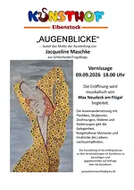Vernissage zur Ausstellung „Augenblicke” mit Jacqueline Maschke
