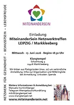 MiteinanderSein Netzwerktreffen LEIPZIG bei MIK & Thomas vom Klangtempel