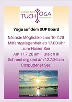 Yoga auf dem SUP Board mit Heike Seewald-Blunert