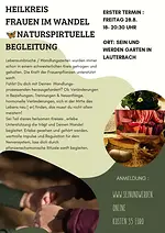 Heilkreis „Frauen im Wandel” – Naturspirituelle Begleitung mit Sandra Schneider