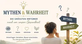 Vortrag Mythen & Wahreit – Die größten Irrtümer rund um unsere Gesundheit. mit Kathrin Bartholdt-Schultheiß & Christine Lindner