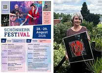 Schönherr Festival - Meine aktuelle Ausstellung im „Wintergarten“ der Schönherrfabrik mit Katharina Weisbach