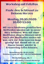 Workshop „Finde den Schlüssel zu deinem Herzen” mit Ute Kowalewski