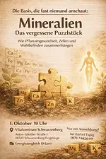 Vortrag: Mineralien – das vergessene Puzzelstück mit Bärbel Espig
