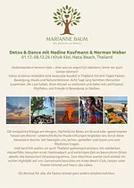 Detox & Dance mit Kokoswasserfasten in Thailand mit Nadine Kaufmann & Norman Weber sowie Marianne Baum