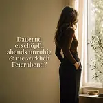 Vortrag „Dauernd erschöpft, abends unruhig & nie wirklich Feierabend?” online per Zoom mit Anne Kotzur & Laura Grimm