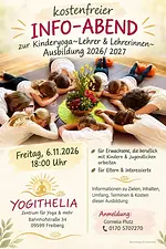 Kostenfreier Info-Abend zur Kinderyoga-Lehrer-Ausbildung mit Cornelia Plutz