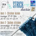 Strick-Kursbeginn „Stricken lernen” mit Heike Aleksandrowicz