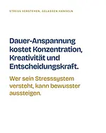 Stress verstehen. Gelassen handeln – Seminar für Gründer und Gründerinnen mit Tabea Ebert