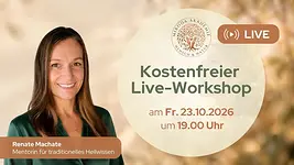 Kostenfreier Online-Live Workshop: Ist das überhaupt deins? mit Renate Machate