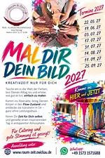 Mal dir dein Bild – Kreativzeit für dich mit Anja Flechsig in Kooperation mit Dizaja Duck Art
