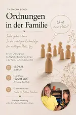 Themenabend Ordnungen in der Familie mit Bettina Brückner