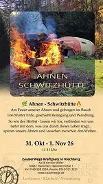 Samhain- und Ahnen-Schwitzhütte mit Kai & Kerstin Müller